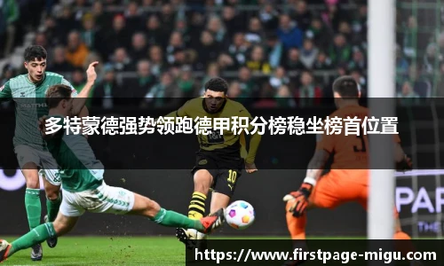 多特蒙德强势领跑德甲积分榜稳坐榜首位置